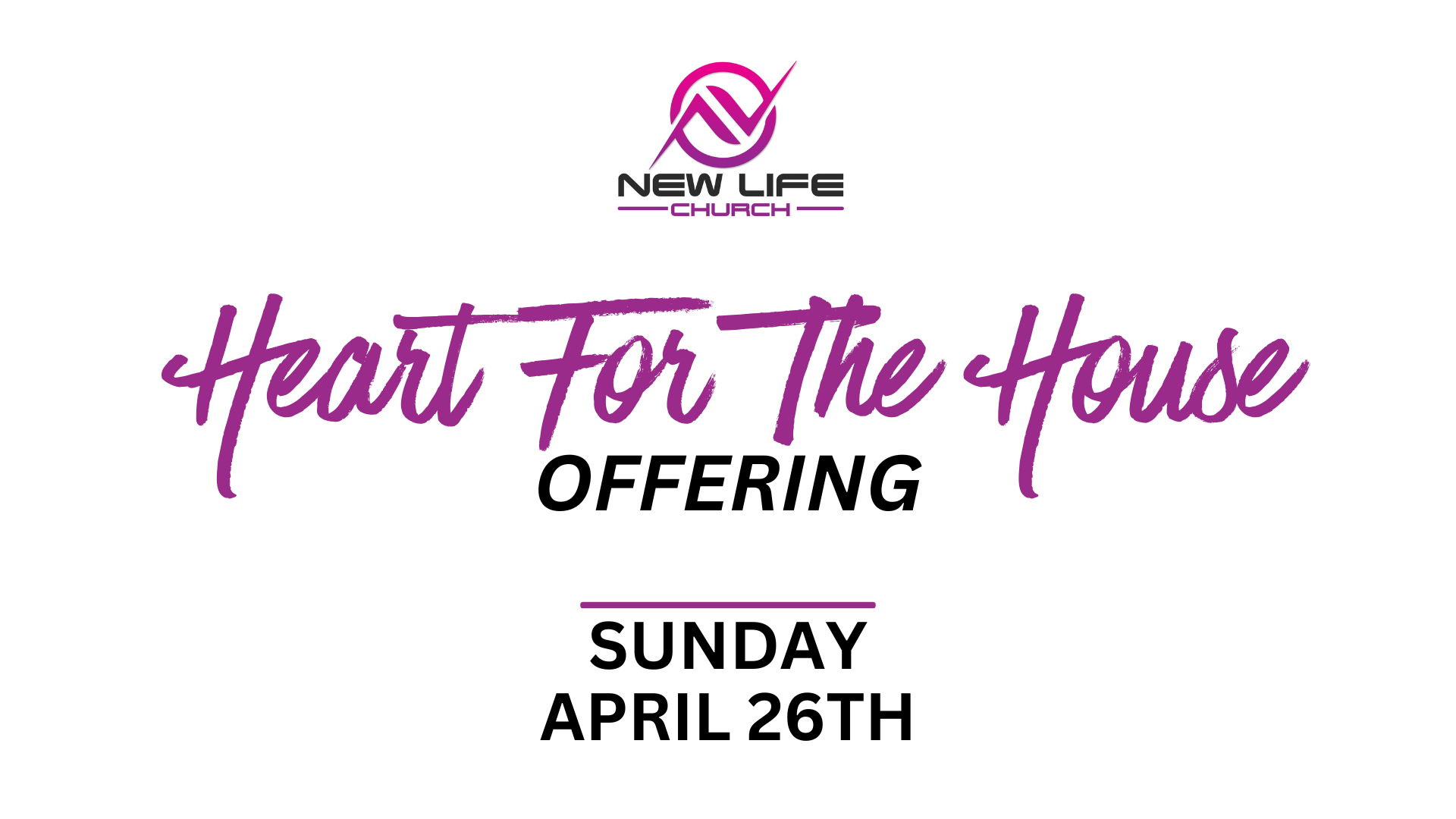 Heart For The House Offering_04_26_26